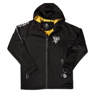 G-III NHL Pittsburgh Penguins Full Zip Hooded Jacket Black