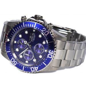 Invicta 1769 Pro Diver Collection Stainless Steel Bracelet Watch with Blue Dial