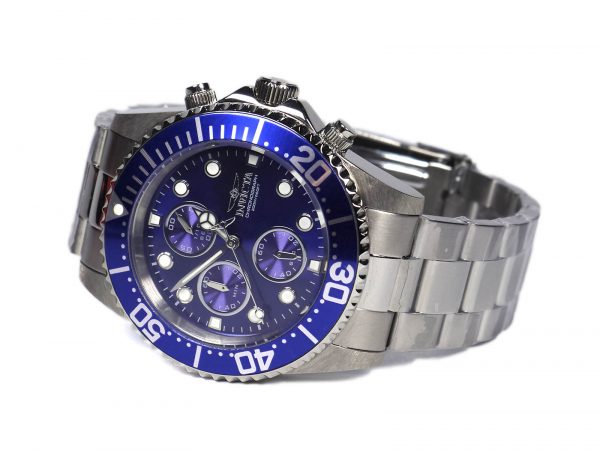 Invicta 1769 Pro Diver Collection Stainless Steel Bracelet Watch with Blue Dial