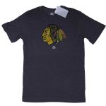 Majestic NHL Chicago Blackhawks Tee Grey