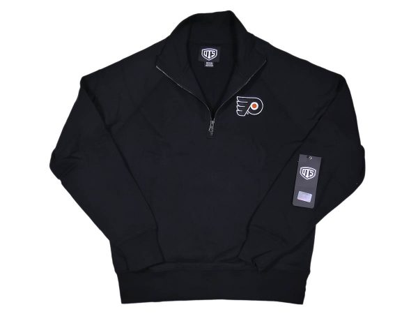 OTS NHL Philadelphia Flyers Fleece 1#4-Zip Pullover Black