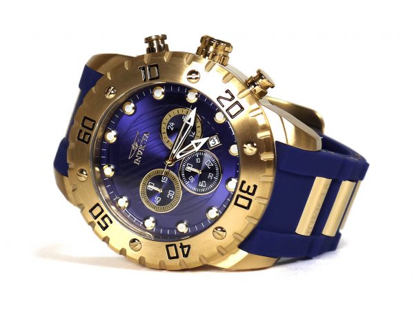 Invicta 20280 Pro Diver Gold Tone Blue Dial Watch