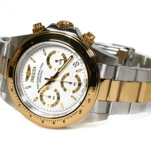 Invicta 9212 Speedway Chronograph Stainless Steel with Gold Watch