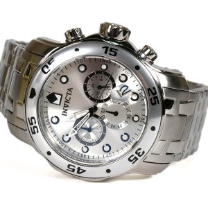 Invicta 0071 Pro Diver Collection Chronograph Stainless Steel Watch