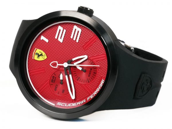 Ferrari 830473 FXX Red Dial Silicone Strap Watch