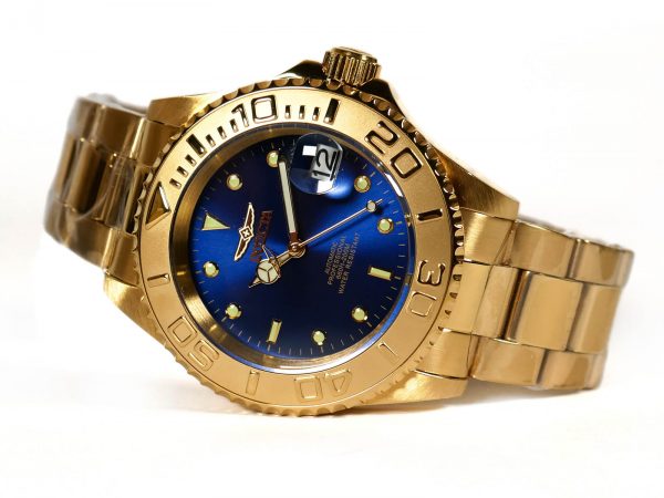 Invicta 26997 Pro Diver Gold Tone Blue Dial Automatic Watch