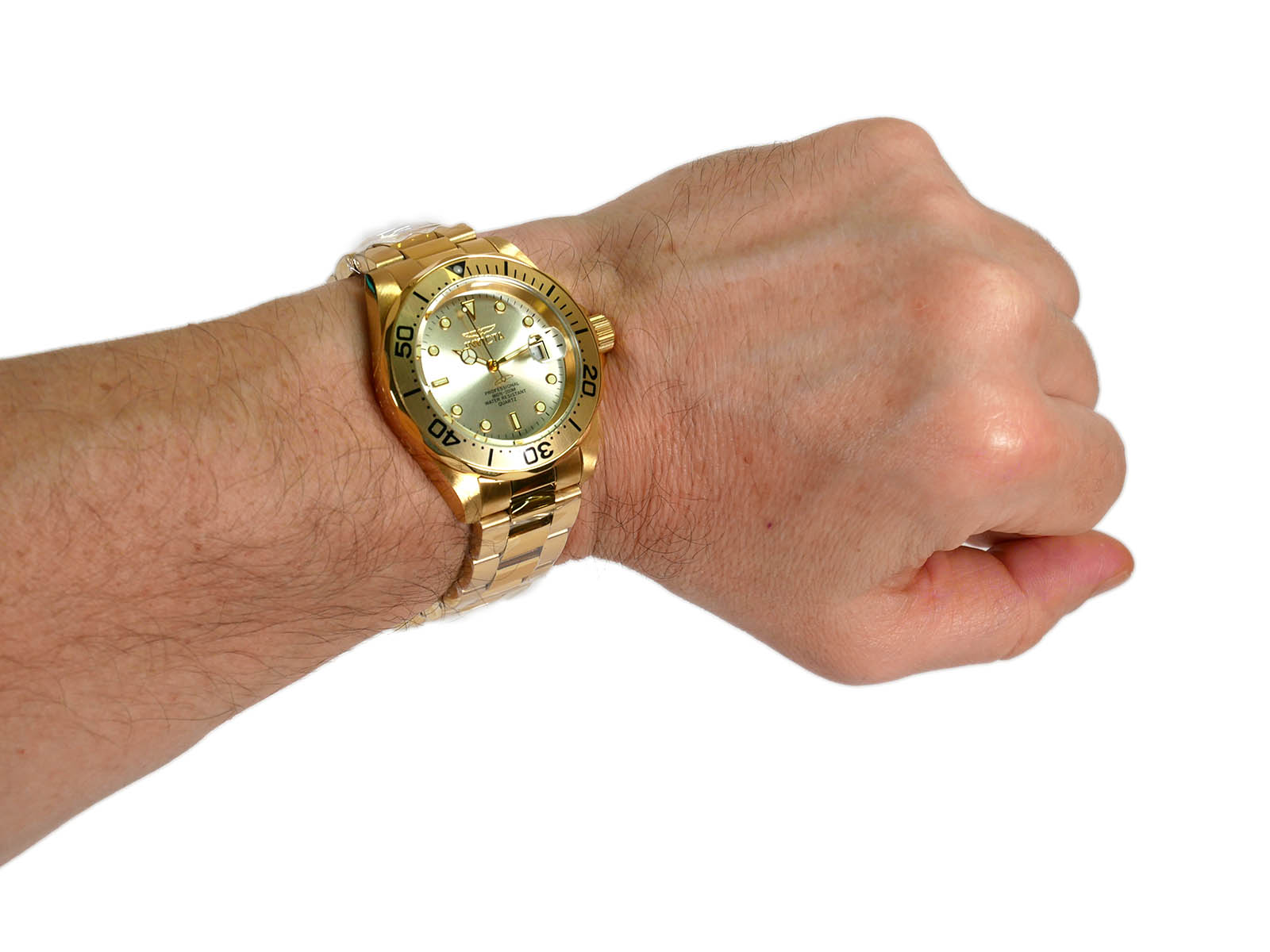 Invicta Men's 2155 Pro Diver Collection Gold-Tone Watch