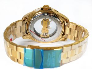 Invicta 24695 Pro Diver Gold Tone Transparent Dial Watch 04