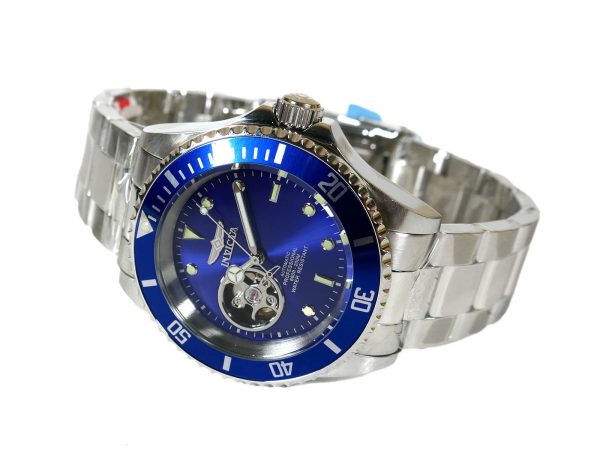 Invicta 20434 Automatic Open Heart Blue Dial Watch